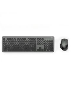 182677 Hama KMW-700 bezicni set tastatura i mis sivo crni