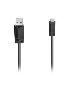 Hama Mini-USB kabl, USB 2.0, 480 Mbit/s, 0.75 m    fleksibilan