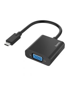 Hama adapter USB-C muski na VGA zenski, Full HD