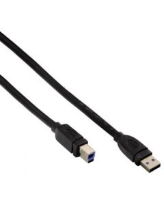 USB Kabl 3.0, USB A - USB B 1,8m, za stampac, crni