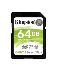 SDS2/64GB Kingston SD memorijska kartica 64GB Kingston Select Plus klasa10